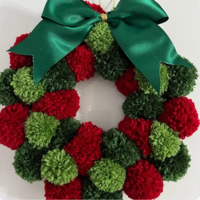 Karácsonyi ajtódísz készítés / Artmasters Kreatív Műhely