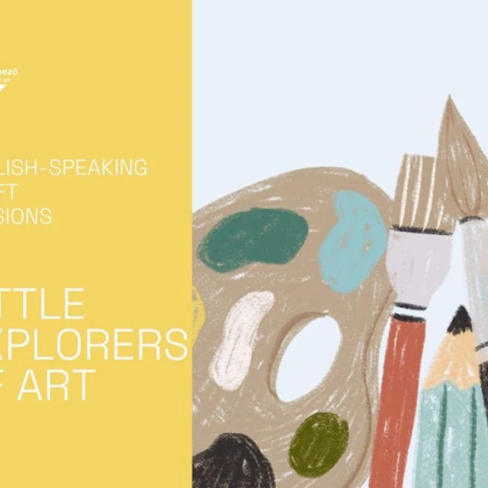 Little Explorers of Art – English-speaking craft sessions for kids - Képező Galéria