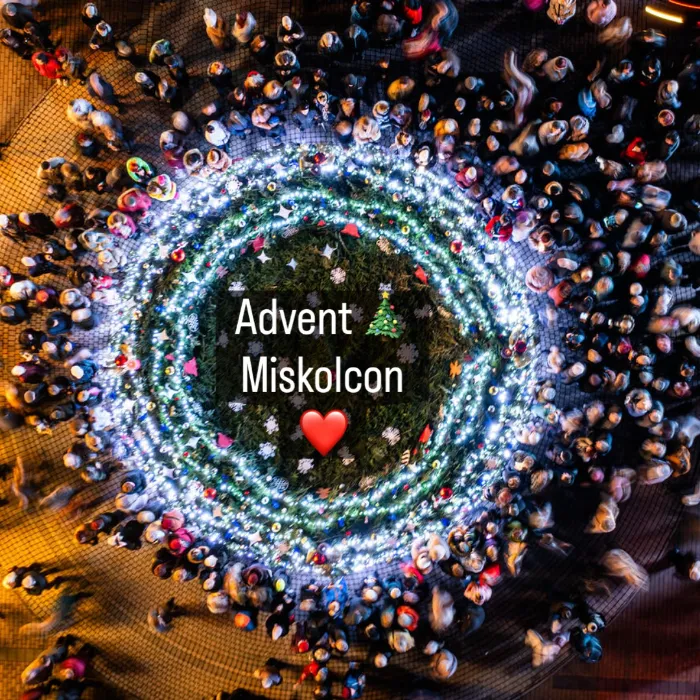 Adventi gyertyagyújtás Miskolcon november 30.
