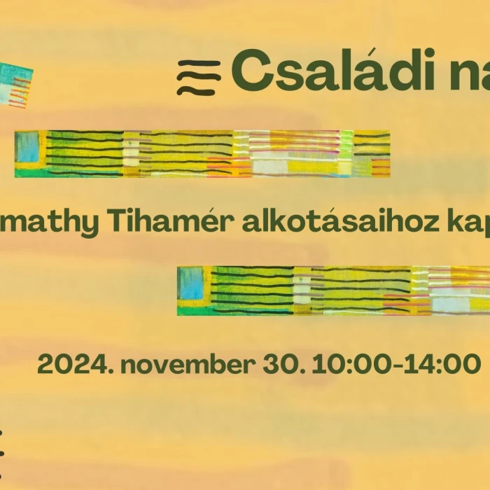Családi nap a Bibliamúzeumban Gyarmathy Tihamér alkotásaihoz kapcsolódóan