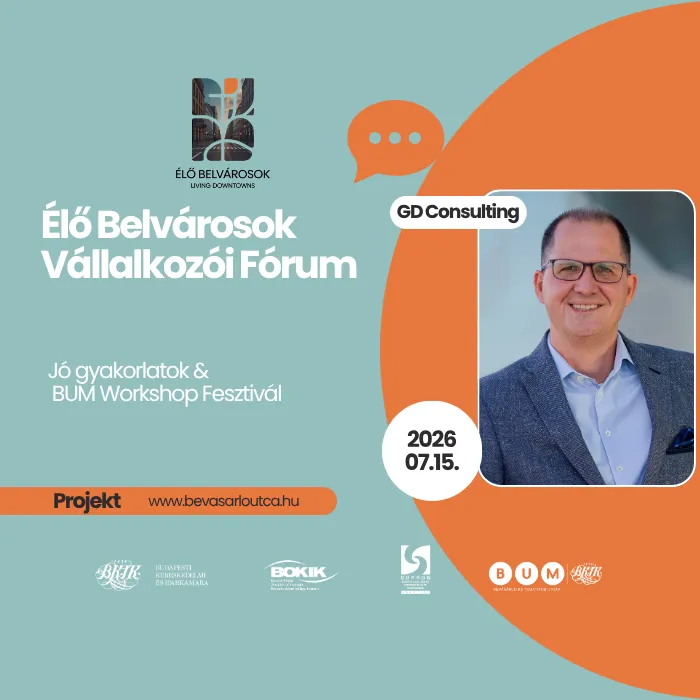 Élő Belvárosok Vállalkozói Fórum I. - Sopron