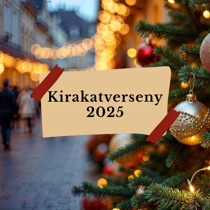 Adventi kirakatverseny a Bartók Béla Boulevardon