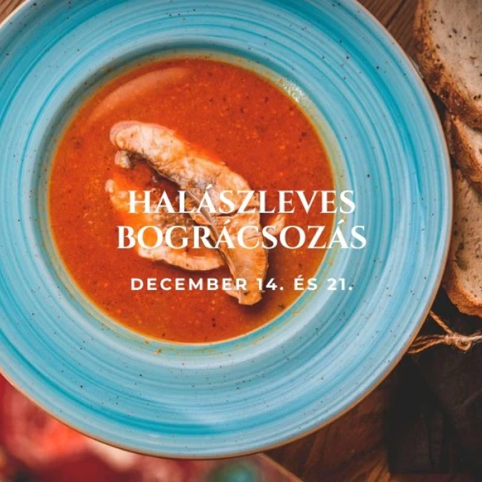 Halászleves Bográcsozás a Palettában 12.14.