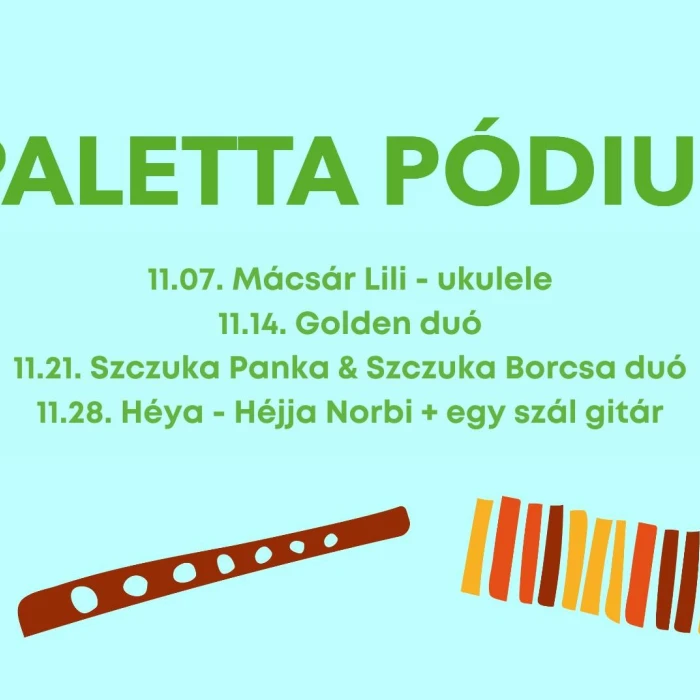 Paletta Pódium - november