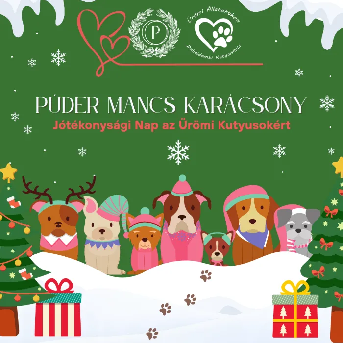 Púder Mancs Karácsony - Meleg szívvel a hideg mancsokért