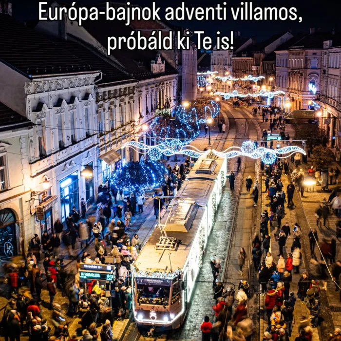 Adventi Villamos Miskolcon