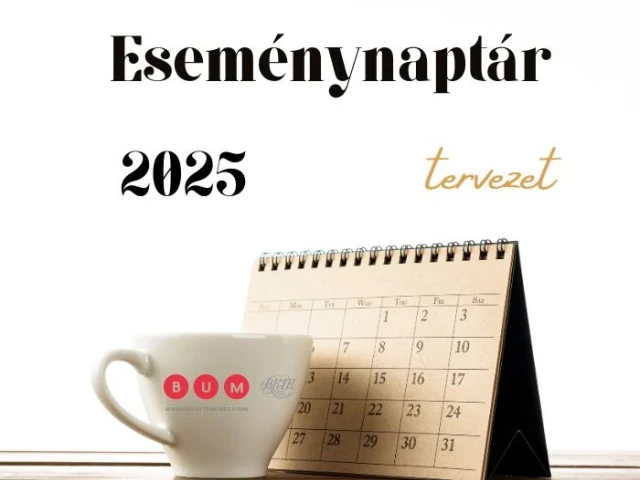 A BUM és a Tematikus utcák 2025-re tervezett eseményei