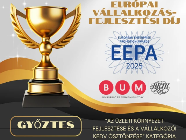 A vállalkozások szolgálatában: európai döntőbe jutott a BUM programja
