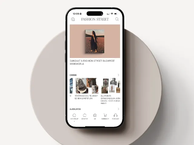 FASHION STREET BUDAPEST APPLIKÁCIÓ - A DIGITÁLIS VÁROSI DIVATÉLMÉNY