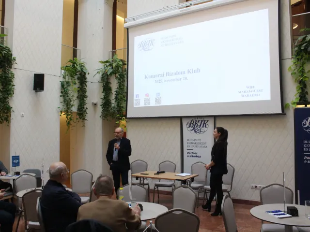 Üzleti bizalom és közösségépítés: Évzáró Kamarai Bizalom Klub a BKIK-nál
