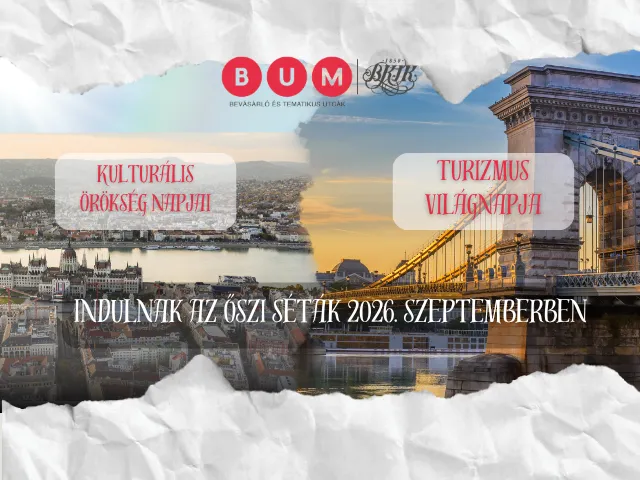 Four streets, four new adventures – in September, we invite you to discounted BUM walks!