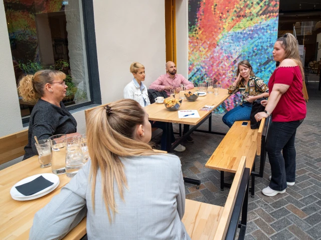 BUM Üzleti Reggeli októberben a Margit-negyedben