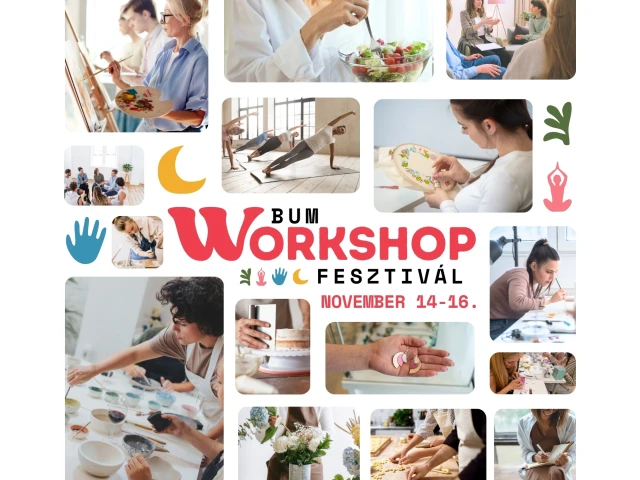 Jelentkezz az őszi BUM Workshop Fesztiválra!