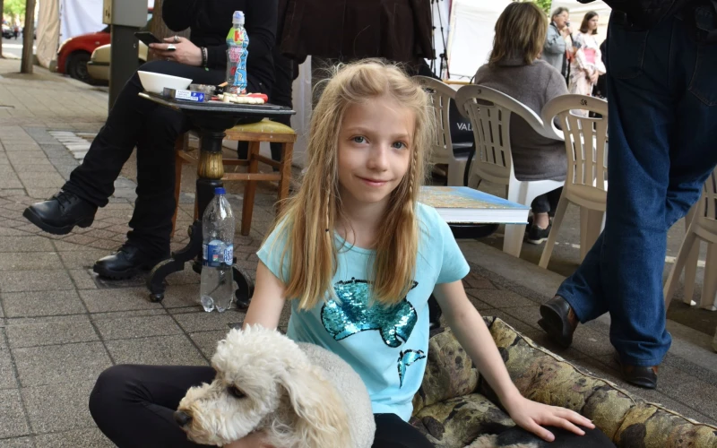 Egy kellemes társaság a Falk Art Fórum idején Fotó Bánkuti András