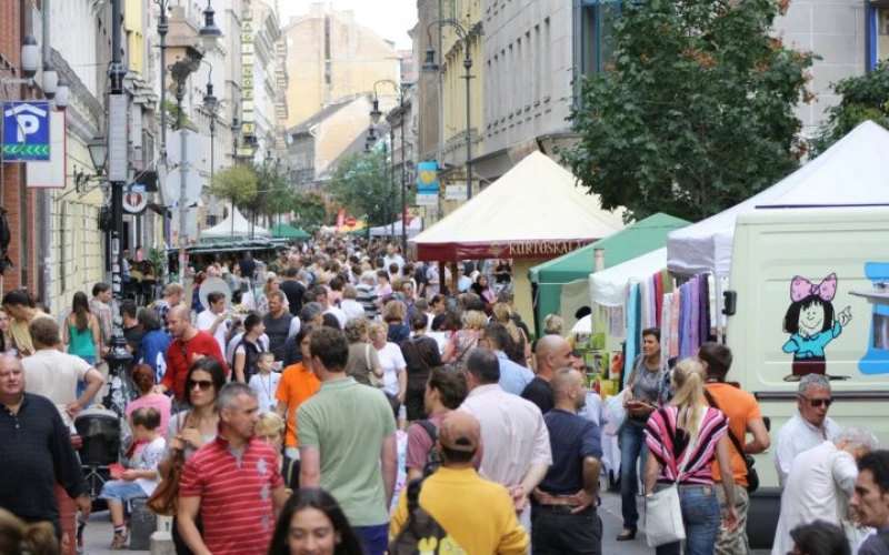 Királyi Vásár a Király utcában 2011-ben