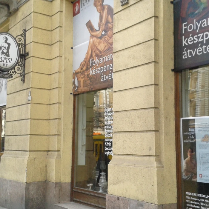 BÁV-Szt.István  Antique Shop - closed during reconstruction